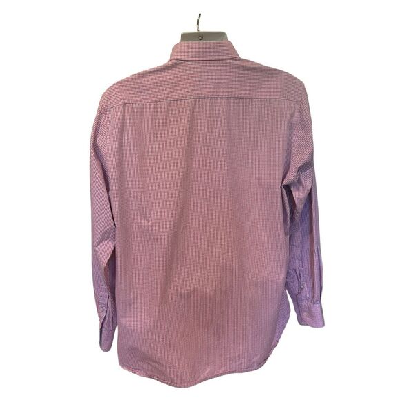 TailorByrd Men's Red/Blue Checkered Shirt - XL - Picture 2 of 7